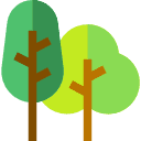 icon of two trees